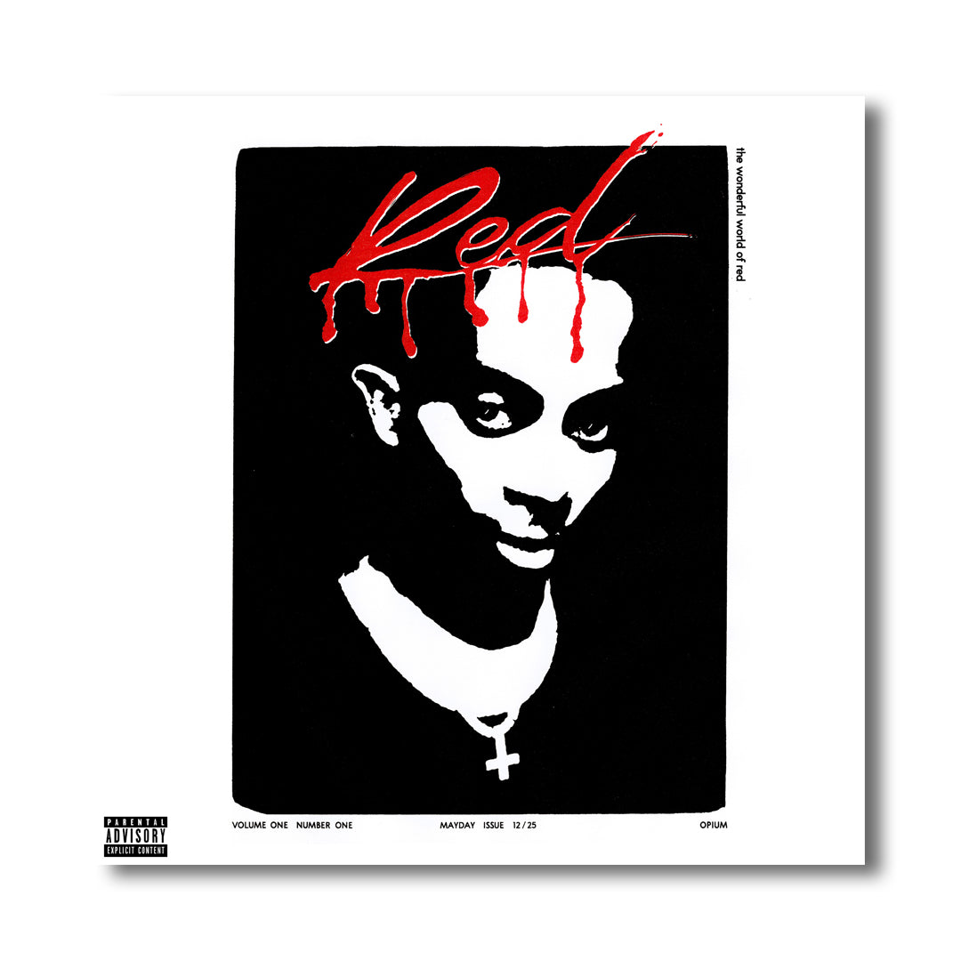 Whole Lotta Red Acrylic Wall Art